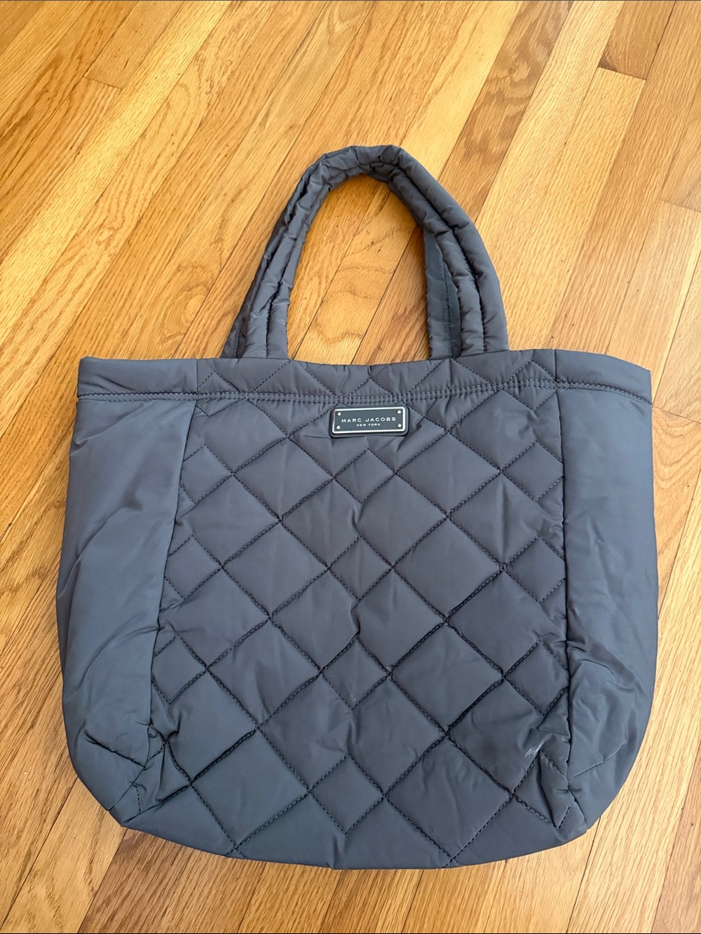 Marc Jacobs Quilted Tote in Charcoal